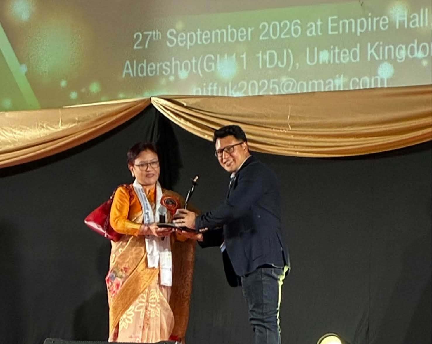 लगातार अन्तर्राष्ट्रिय अवार्ड जितिरहेकाे जय लाखे ले रसुवा बाढी पिडितकालागि आर्थिक सहयोग
