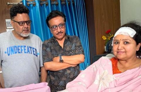 दीपाश्री निरौलाको मस्तिष्कमा ट्युमर (ब्रेन ट्युमर)